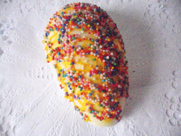 Ovo (Decoração Confete Branco)200g